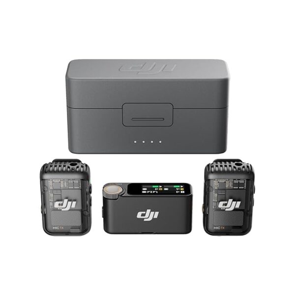 DJI MIC 2 (2 TX + 1 RX + Charging Case)