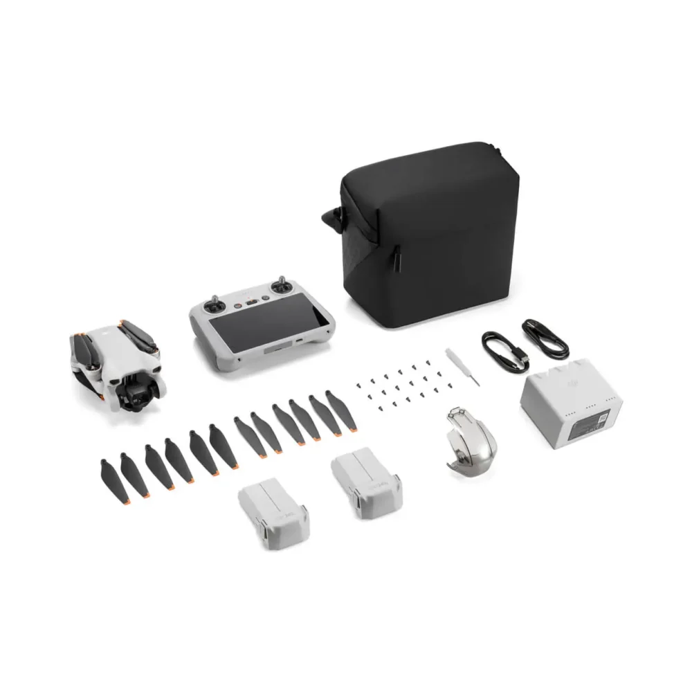 DJI Mini 3 Fly More Combo, RC Remote with 3 Batteries (114 minutes) - Image 2