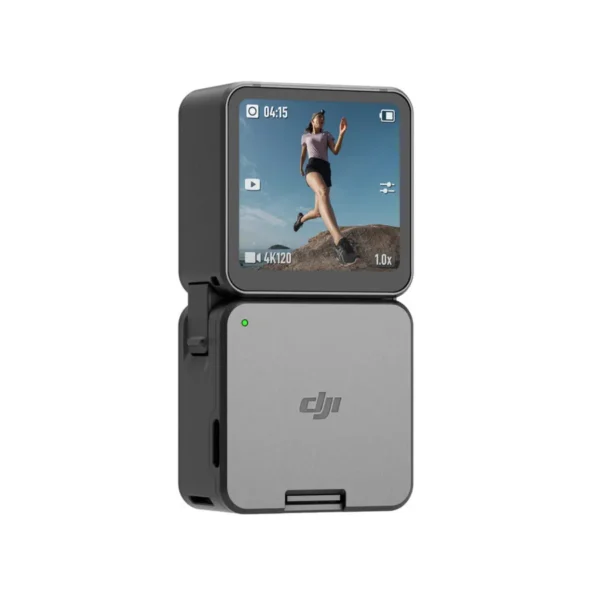 DJI Action 2 Dual Screen Combo 4K and 12MP 120 FPS Waterproof Action Camera with 4-mic Matrix Stereo