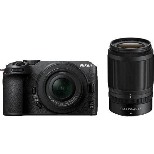 Nikon Z30 Camera with 16-50mm and 50-250mm Lenses