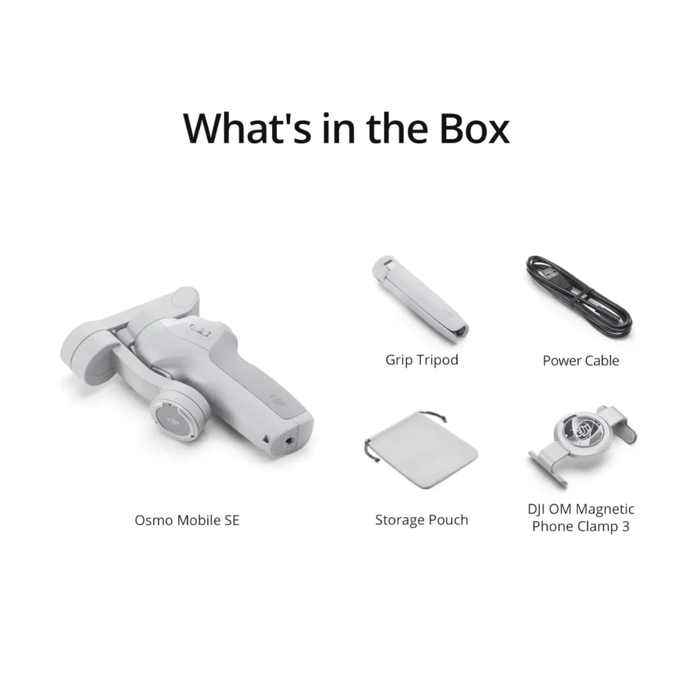DJI OSMO Mobile SE Intelligent Gimbal 3-Axis Phone Gimbal - Image 3